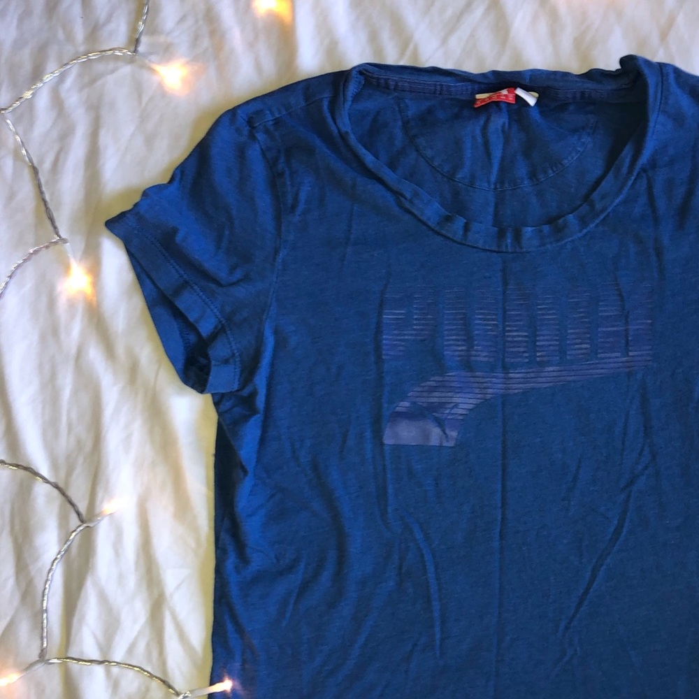 Puma Blue Athletic Top!